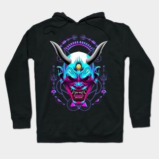 oni japanese demon samurai Hoodie